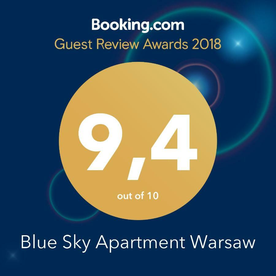 Blue Sky Apartment Warszawa Exteriör bild